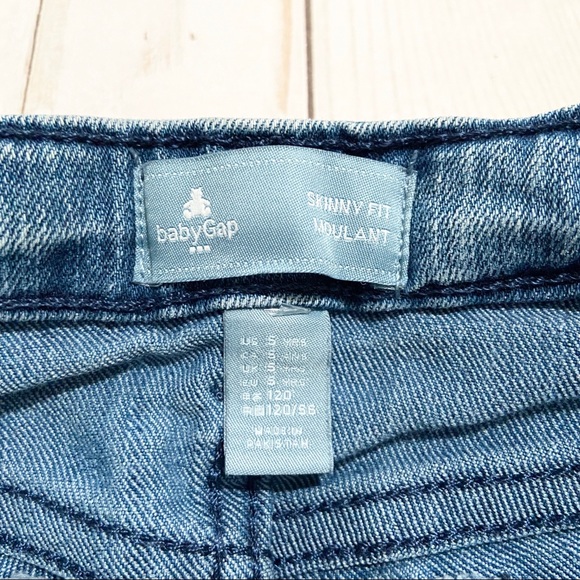 GAP Skinny Fit Patched Jeans Size 5 - Picture 3 of 4